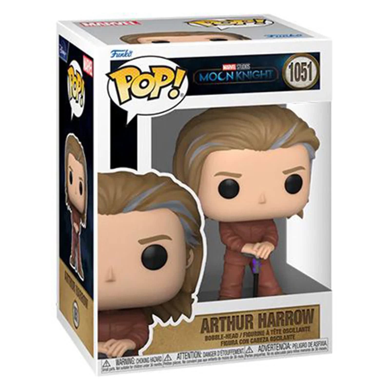 Foto 3 pulgar | Figura De Vinilo Funko Pop Marvel Moon Knight Arthur Harrow - Venta Internacional.