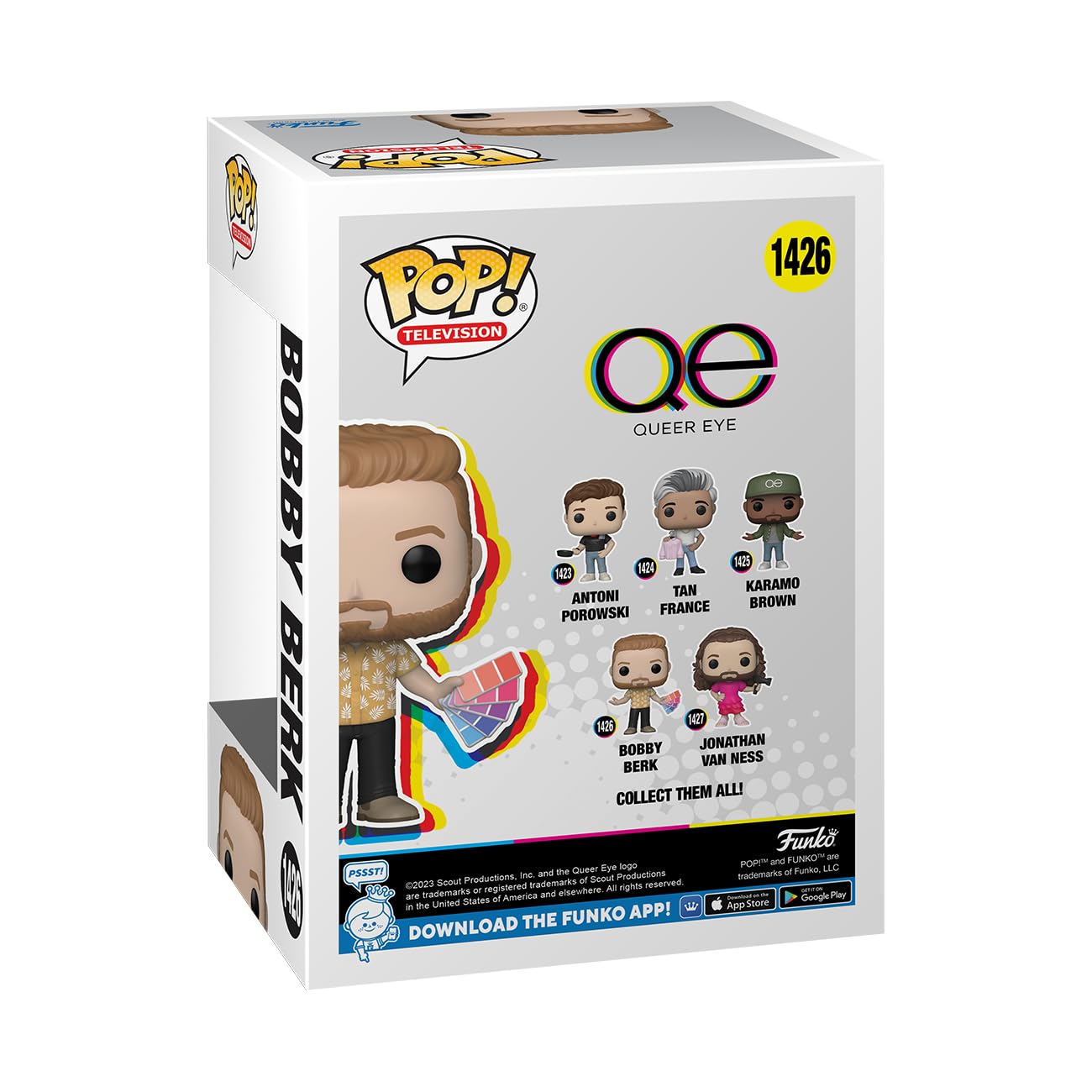 Foto 4 pulgar | Figura Funko Pop! Tv Queer Eye Bobby Berk 10,4 Cm - Funko - Venta Internacional.