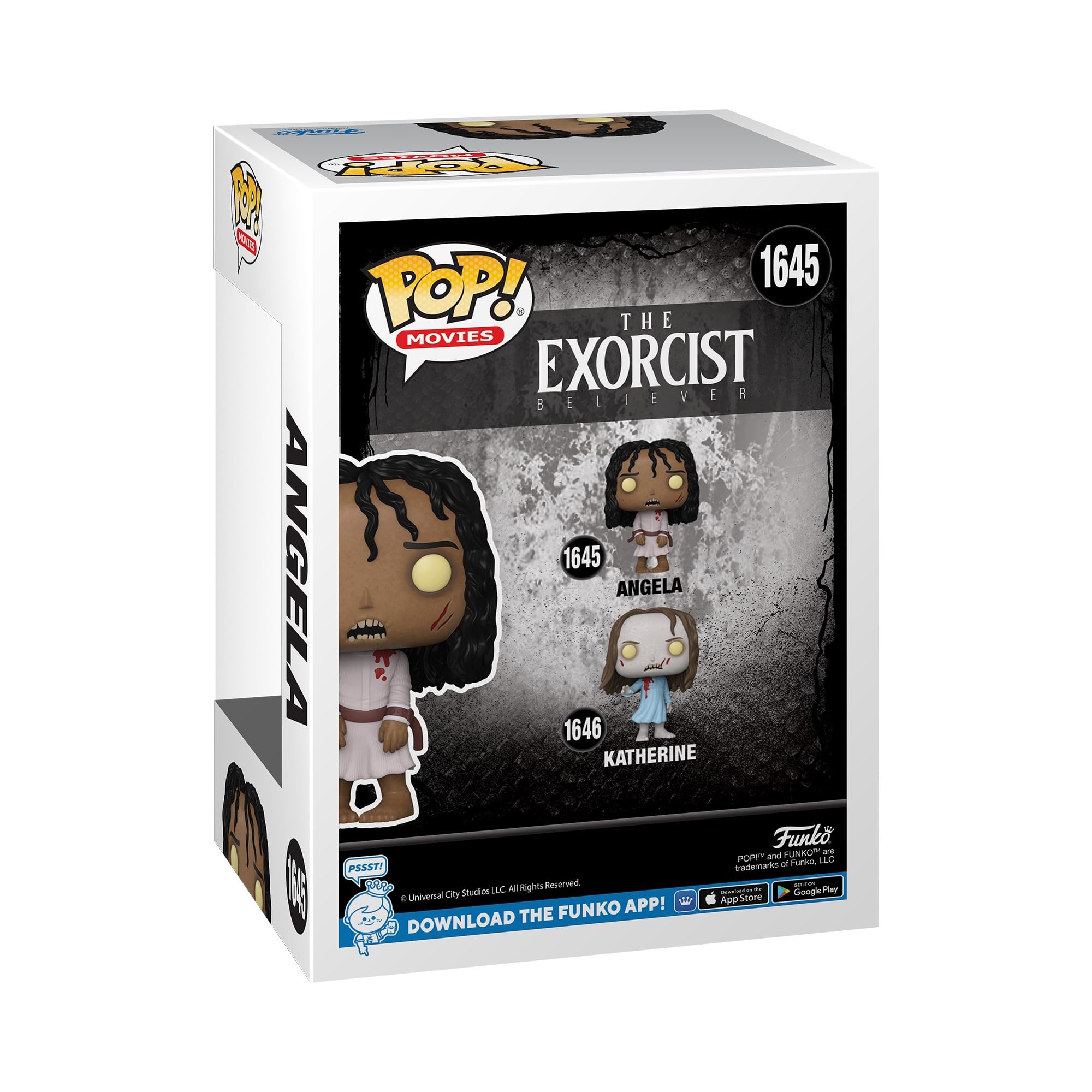 Foto 3 | Figura Funko Pop! Películas La Exorcista Ángela (poseída) 9,7 Cm - Venta Internacional.