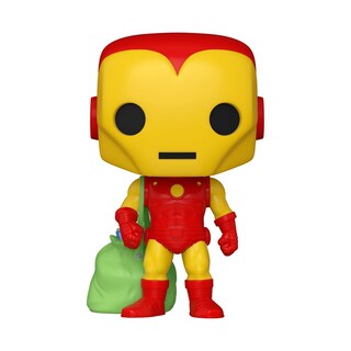 Foto 2 | Figura Funko Pop! Marvel Holiday Iron Man, 9,5 Cm - Venta Internacional.