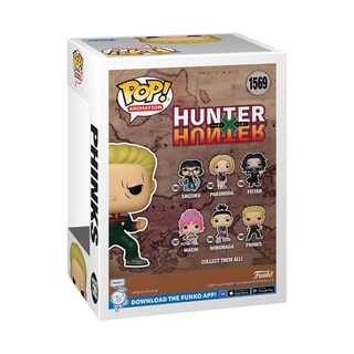 Foto 3 | Figura De Acción Funko Pop! Animación Hunter X Hunter Phinks - Venta Internacional.