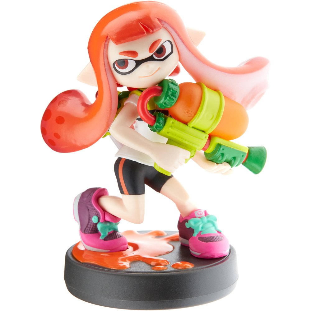 Foto 3 pulgar | Amiibo Nintendo Inkling Girl (serie Splatoon) - Venta Internacional.