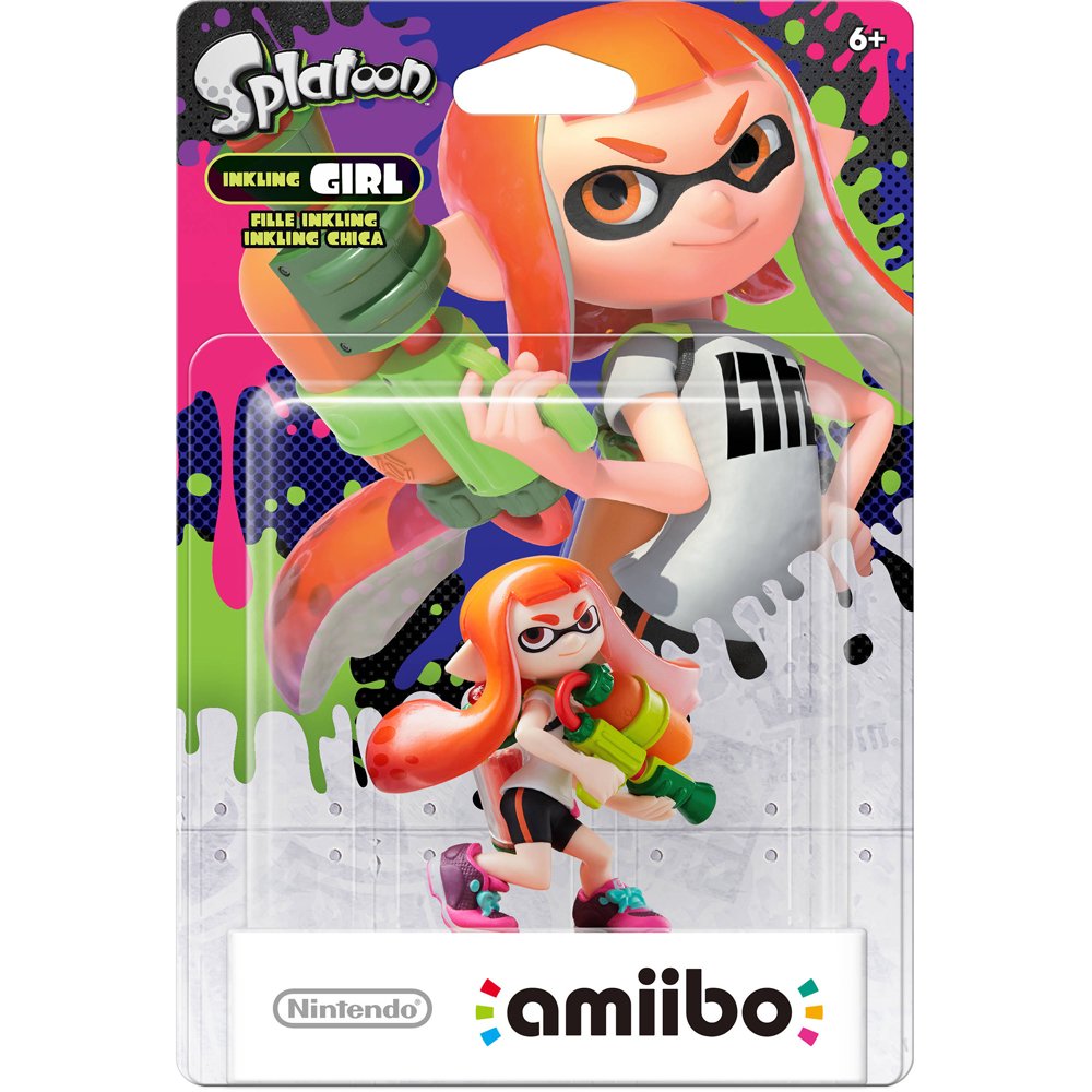 Foto 5 | Amiibo Nintendo Inkling Girl (serie Splatoon) - Venta Internacional.