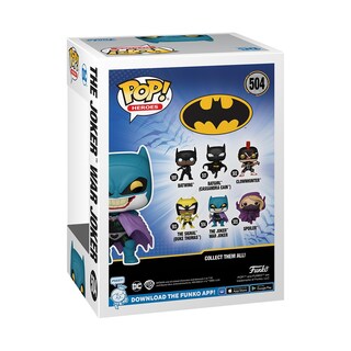 Foto 3 | Figura De Acción Funko Pop! Héroes: Batman: War Zone, ¡el Joker: War Joker! - Venta Internacional.