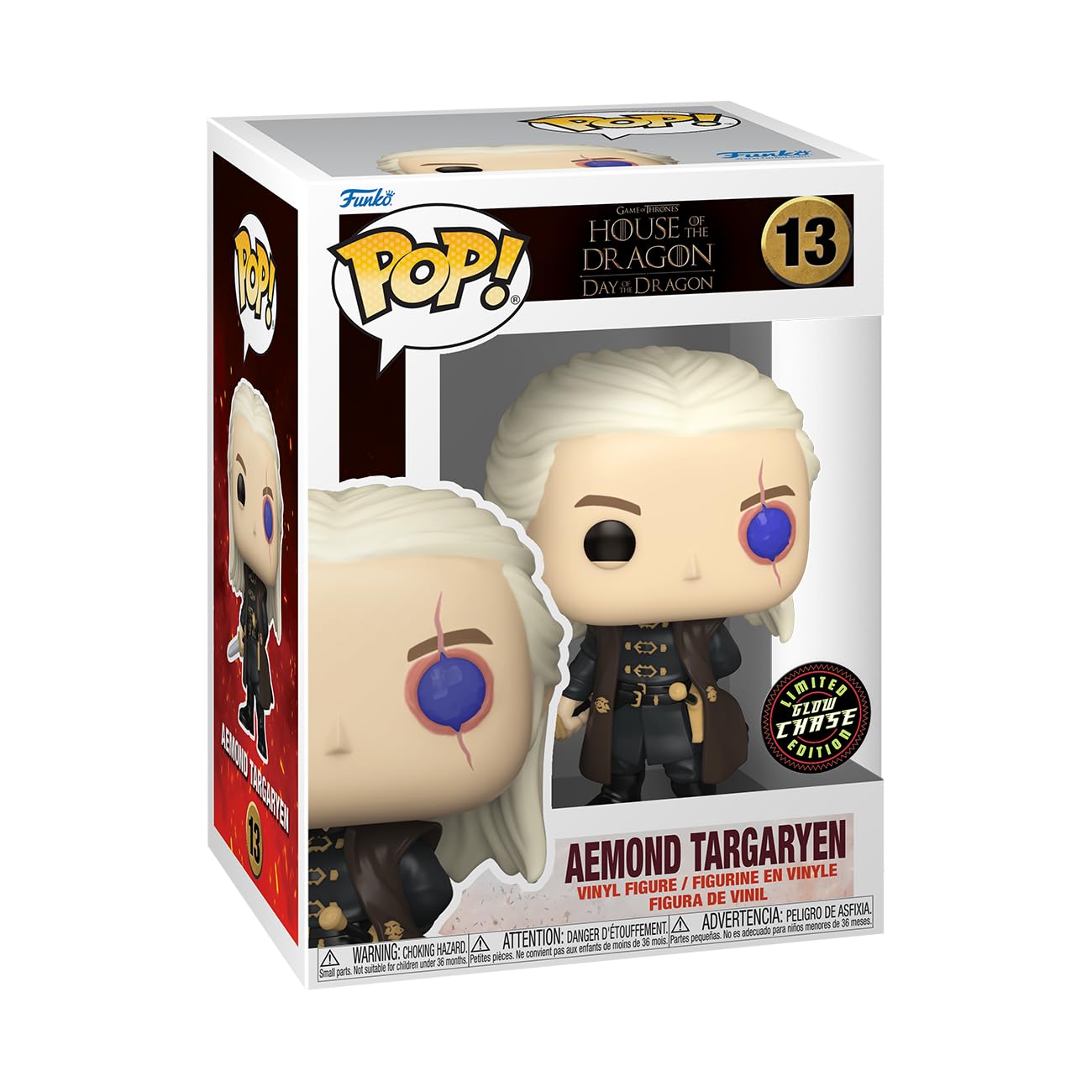 Foto 5 pulgar | Figura De Acción Funko Pop! La Casa De Televisión Del Dragón Aemond Targaryen - Venta Internacional.