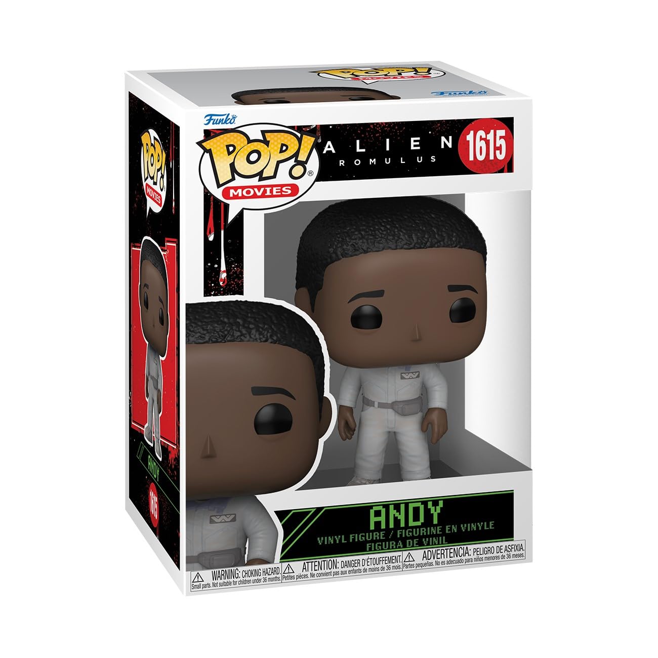 Foto 2 pulgar | Figura De Vinilo Funko Pop! Películas: Aliens, Romulus, Andy, 10 Cm - Venta Internacional.
