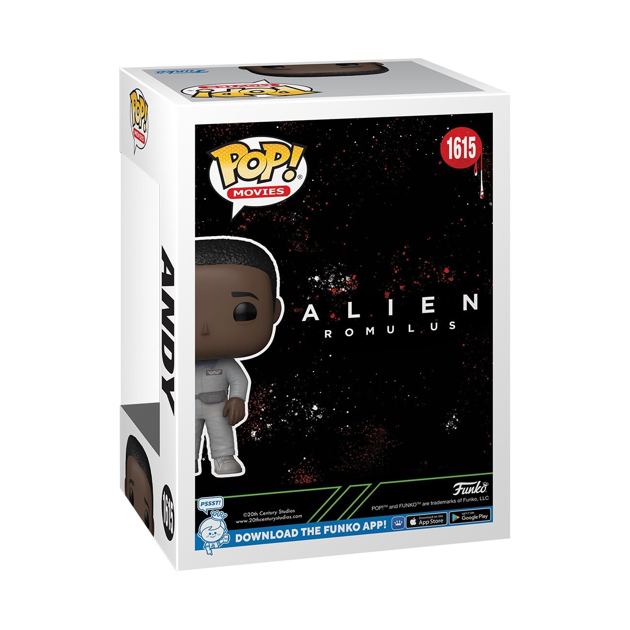 Foto 4 pulgar | Figura De Vinilo Funko Pop! Películas: Aliens, Romulus, Andy, 10 Cm - Venta Internacional.