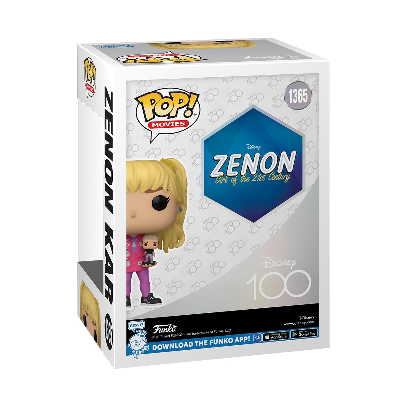 Foto 3 | Figura De Acción Funko Pop! Películas Disney 100 Zenon Kar - Venta Internacional.