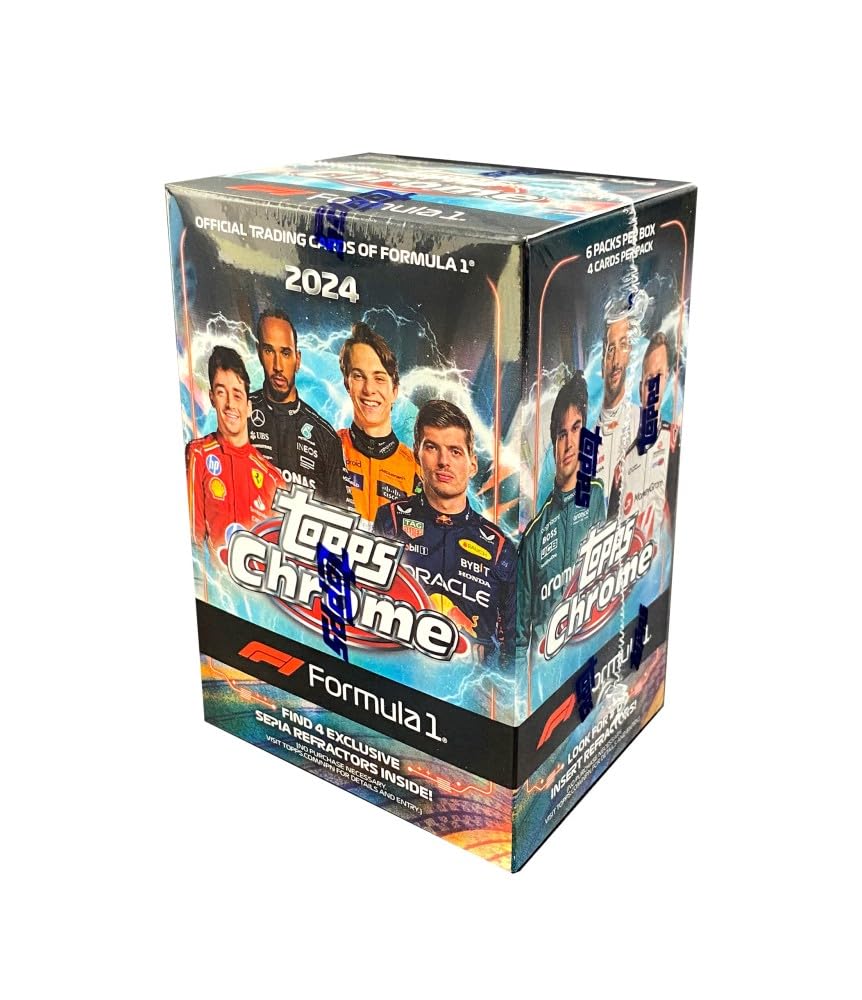 Foto 2 pulgar | Blaster Box Topps Chrome Formula 1 2024 Con 24 Tarjetas - Venta Internacional.