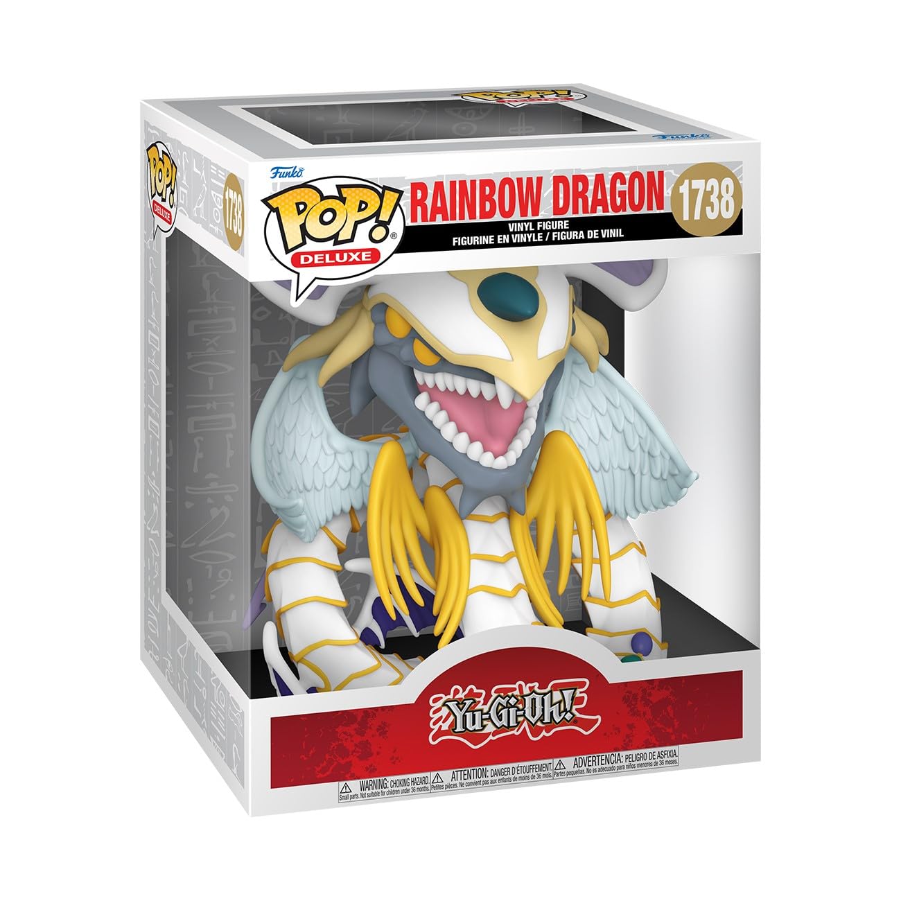 Foto 2 pulgar | Figura De Vinilo Funko Pop Deluxe Yu-gi-oh Rainbow Dragon 17 Cm - Venta Internacional.