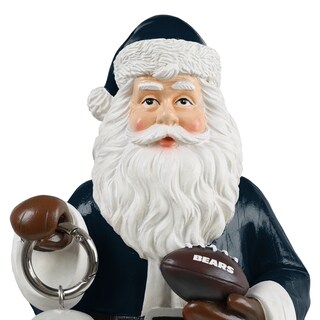 Foto 4 | Figura Foco De Papá Noel De Los Chicago Bears De La Nfl Con Linterna Iluminada - Venta Internacional.