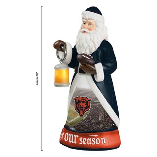Foto 5 | Figura Foco De Papá Noel De Los Chicago Bears De La Nfl Con Linterna Iluminada - Venta Internacional.