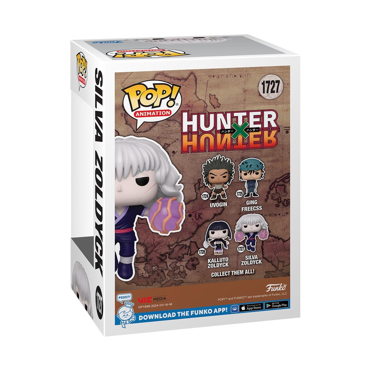 Foto 4 pulgar | Figura De Acción Funko Pop! Animación Hunterxhunter Silva Zoldyck - Venta Internacional.