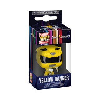 Foto 2 | Llavero Funko Pop! Mighty Morphin Power Rangers 30th Yellow - Venta Internacional.