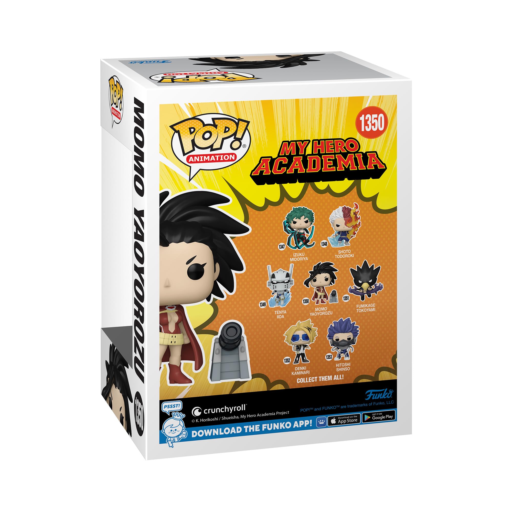 Foto 4 pulgar | Figura De Vinilo Funko Pop! & Buddy My Hero Academia Momo Yaoyorozu - Venta Internacional.