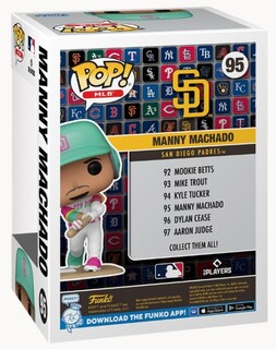 Foto 3 | ¡funko Pop! Serie 7 Manny Machado (san Diego Padres) - Venta Internacional.