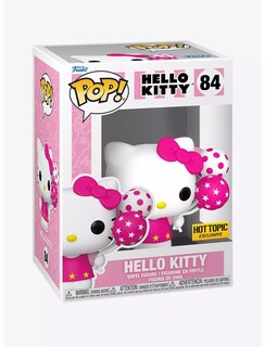 Foto 2 | Figura De Vinilo Funko Pop! Hello Kitty (con Globos), Exclusiva #84 - Venta Internacional.