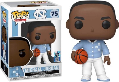 Foto 4 | Figura De Acción Funko Michael Jordan, Carolina Del Norte, 9 Cm - Venta Internacional.