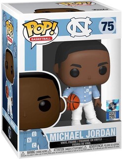 Foto 5 | Figura De Acción Funko Michael Jordan, Carolina Del Norte, 9 Cm - Venta Internacional.
