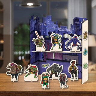 Foto 3 | Set De Actividades Tara Toys Tmnt Deluxe Con Más De 500 Piezas A Partir De 3 Años - Venta Internacional.