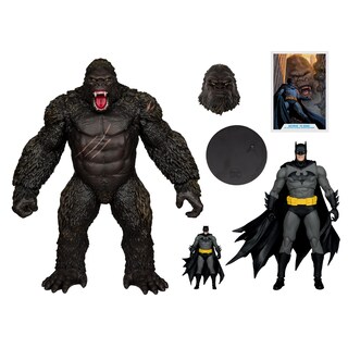 Foto 3 | Figura De Acción Mcfarlane Toys Dc Multiverse Batman Contra Kong - Venta Internacional.