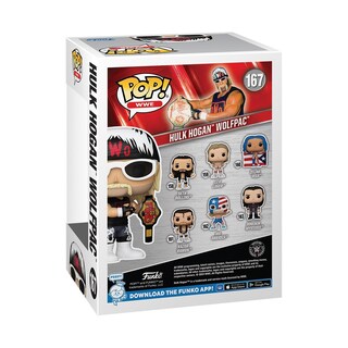 Foto 3 | Figura De Acción Funko Pop! Wwe Hulk Hogan Wolfpac, 10 Cm - Venta Internacional.