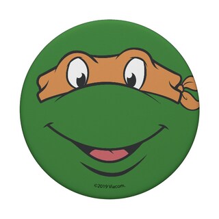 Foto 3 | Popsockets Teenage Mutant Ninja Turtles Michelangelo Big Face - Venta Internacional.