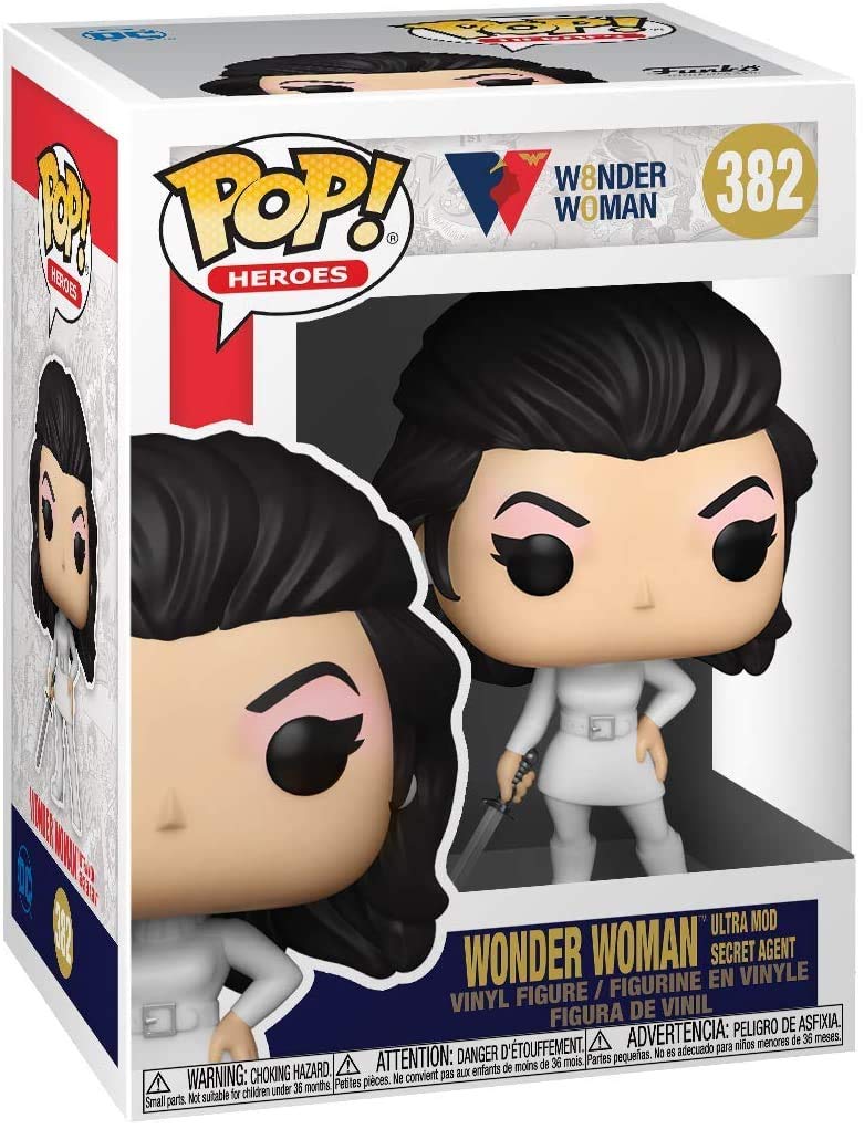 Foto 5 pulgar | Figura De Vinilo Funko Wonder Woman Ultra Mod Secret Agent #382 - Venta Internacional.