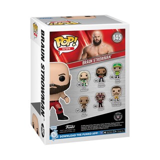 Foto 3 | Figura De Acción Funko Pop! Braun Strowman De La Wwe De 10,6 Cm De Altura - Venta Internacional.
