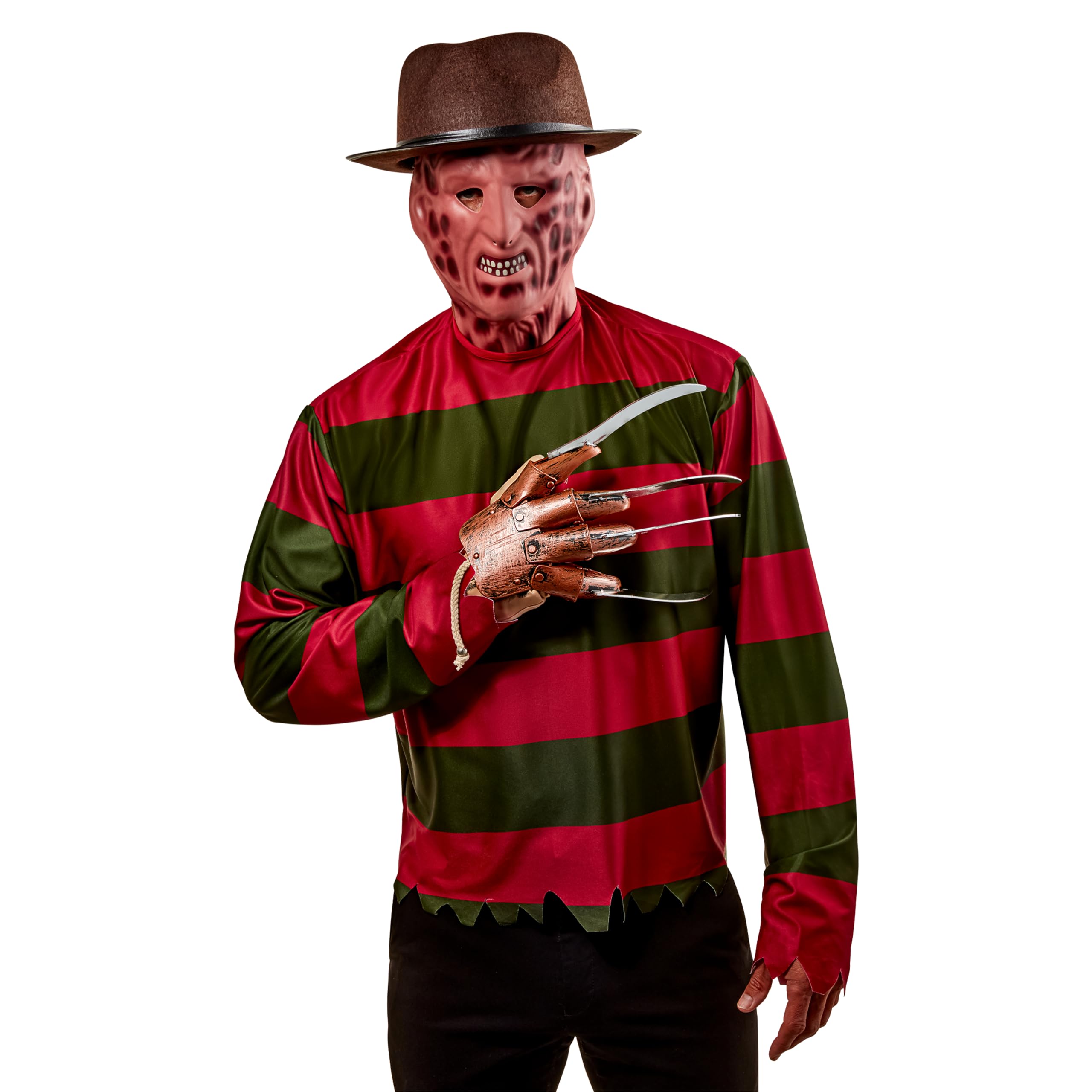 Foto 1 | Camisa De Freddy Krueger De Costume Rubies Nightmare On Elm Con Máscara - Venta Internacional.