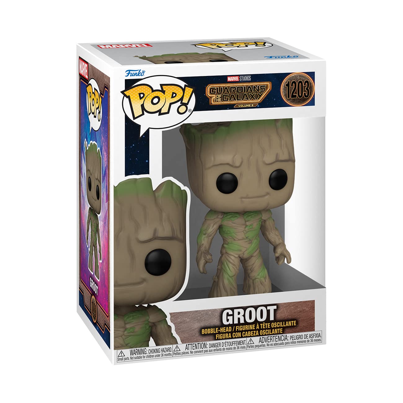 Foto 3 pulgar | Figura De Acción Funko Pop! Marvel: Guardianes De La Galaxia, ¡groot! - Venta Internacional.