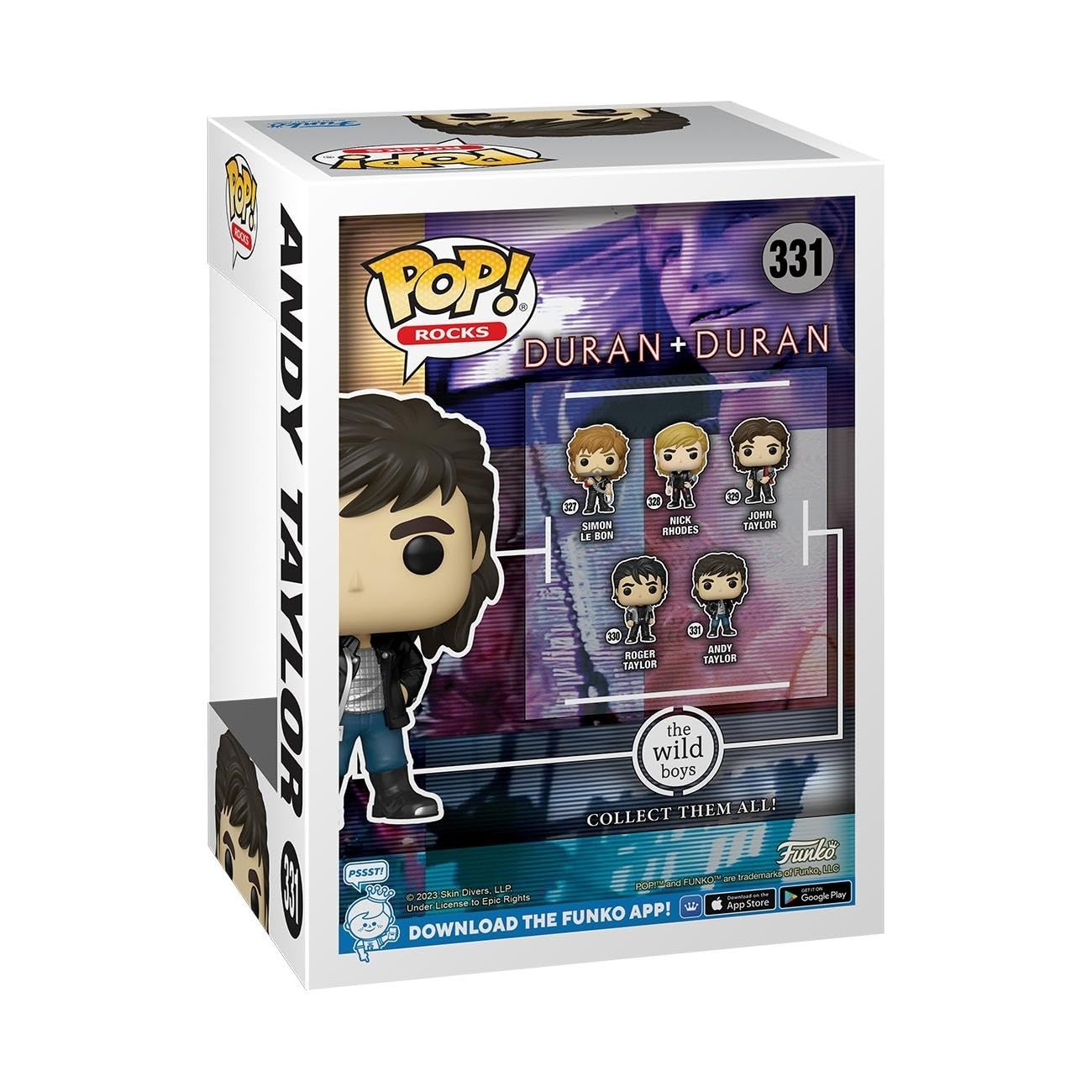 Foto 4 pulgar | Figura Funko Pop! Genial: Duran, Duran, Wild Boys, Andy Taylor - Venta Internacional.