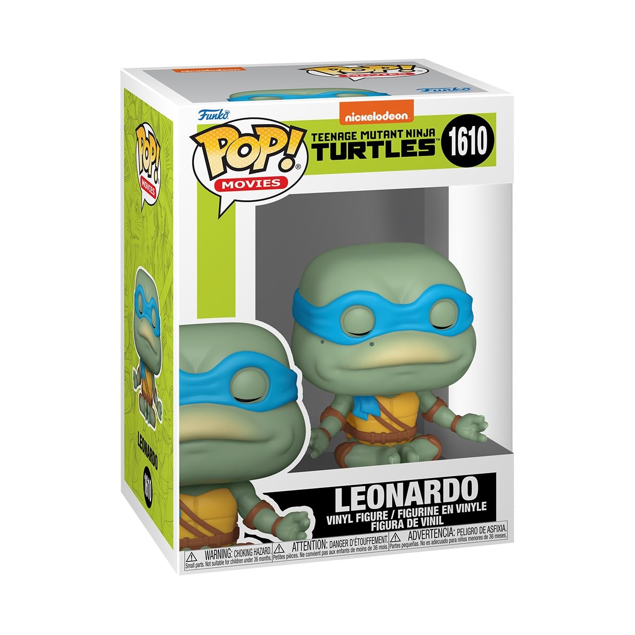 Foto 2 pulgar | Figura De Acción Funko Pop! Películas: Teenage Mutant Ninja Turtles Leonardo, 3 Cm - Venta Internacional.