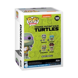 Foto 3 | Figura De Acción Funko Pop! Películas: Teenage Mutant Ninja Turtles Donatello - Venta Internacional.