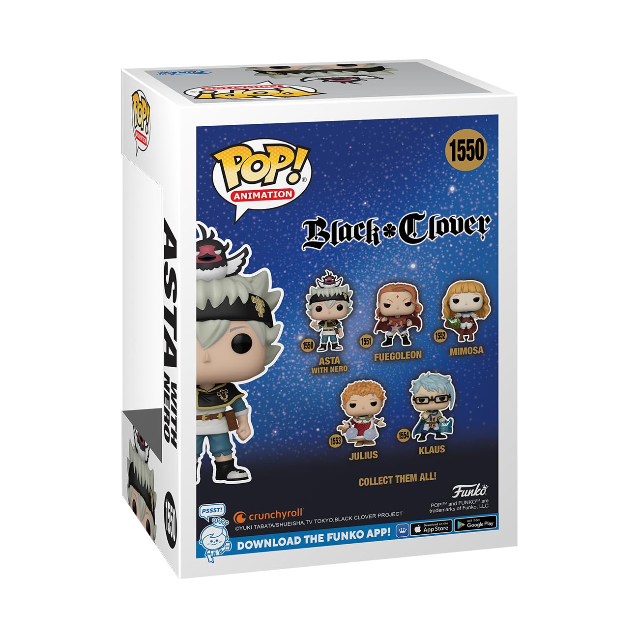 Foto 4 pulgar | Figura Funko Pop! Animación Black Clover Asta Con Nero - Venta Internacional.