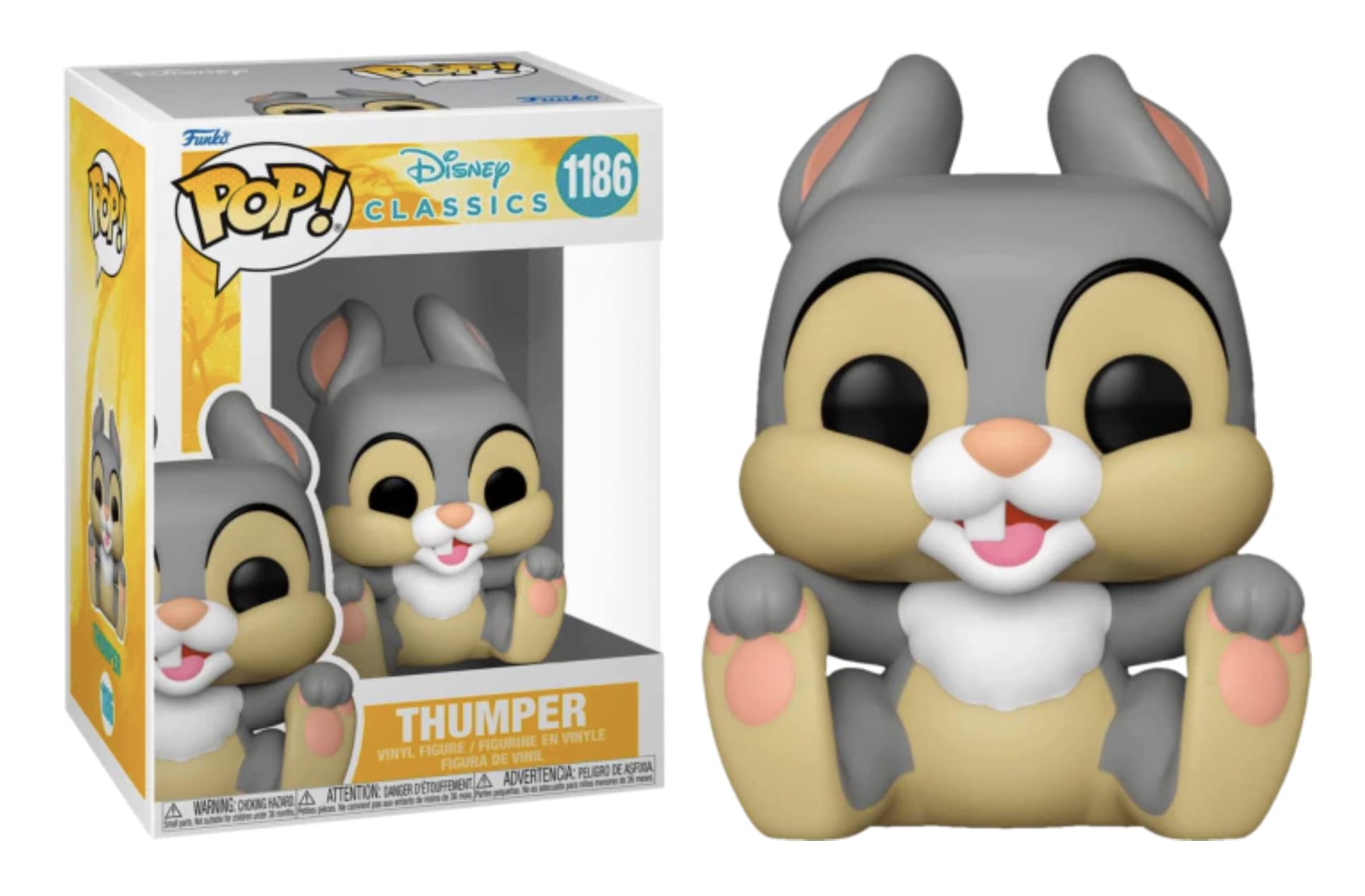 Foto 3 pulgar | Figura Funko Pop Disney Classics Thumper Exclusiva - Venta Internacional.