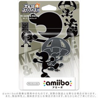 Foto 2 | Amiibo Nintendo Mr. Game & Watch Super Smash Bros Wii U - Venta Internacional.