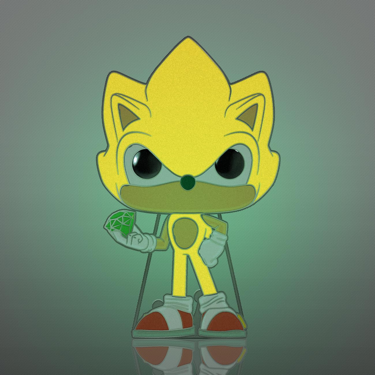 Foto 5 pulgar | ¡pin Funko Pop! Sonic The Hedgehog Super Sonic Brilla En La Oscuridad - Venta Internacional.