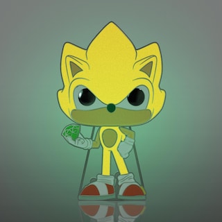 Foto 4 | ¡pin Funko Pop! Sonic The Hedgehog Super Sonic Brilla En La Oscuridad - Venta Internacional.