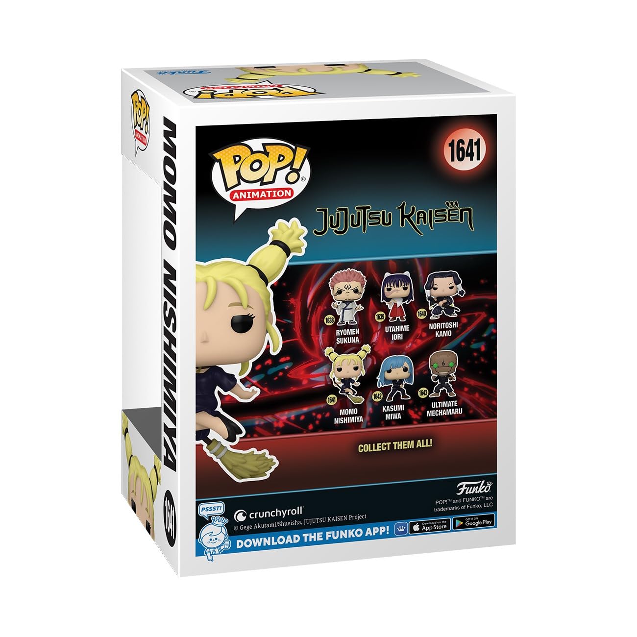 Foto 3 | Animación Funko Pop Jujutsu Kaisen Momo Nishimiya 12 Cm - Venta Internacional.