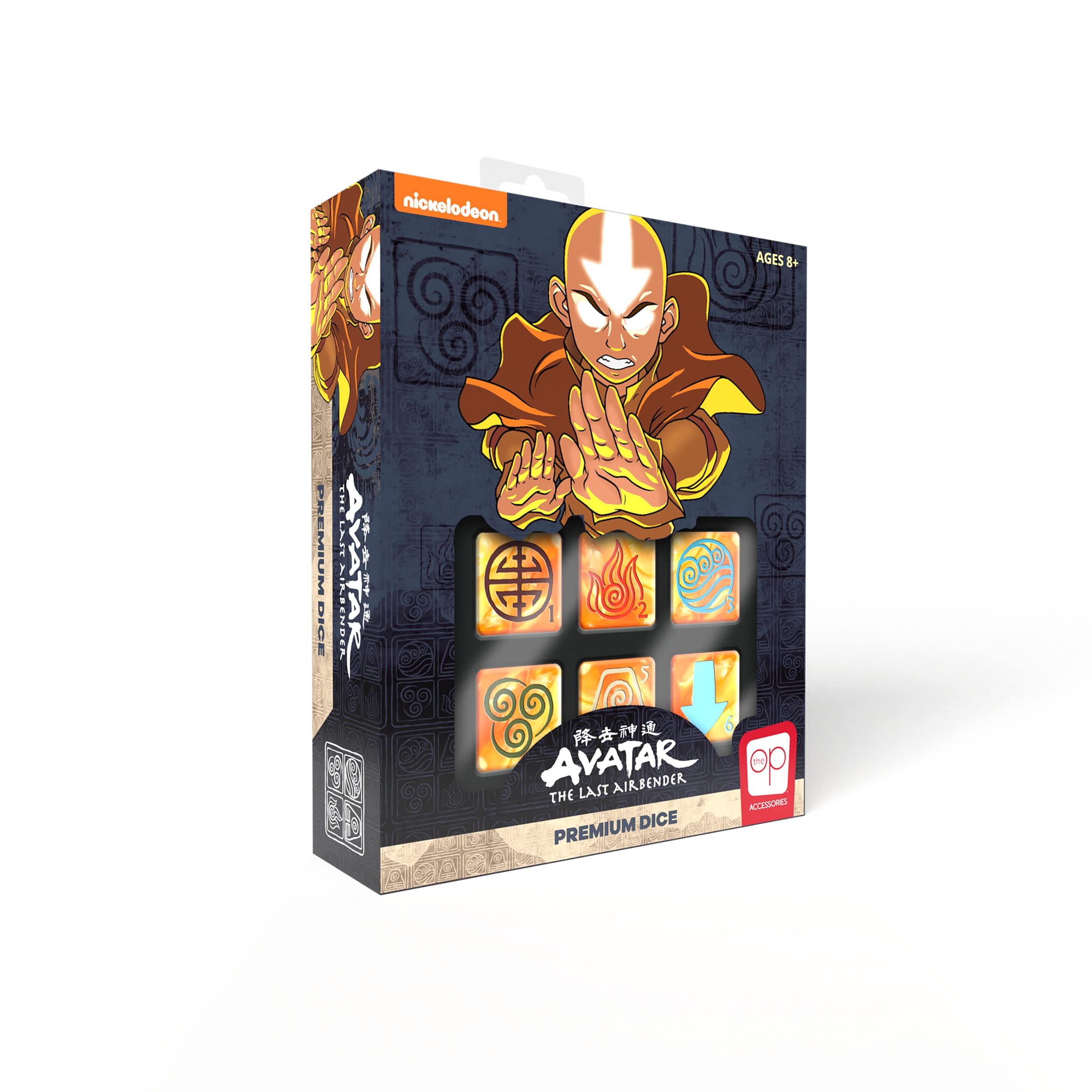 Foto 2 pulgar | Set De Dados Usaopoly Avatar The Last Airbender Con Funda De Hojalata - Venta Internacional.