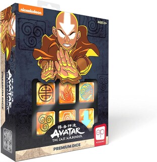 Foto 2 | Set De Dados Usaopoly Avatar The Last Airbender Con Funda De Hojalata - Venta Internacional.