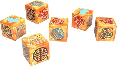 Foto 3 | Set De Dados Usaopoly Avatar The Last Airbender Con Funda De Hojalata - Venta Internacional.