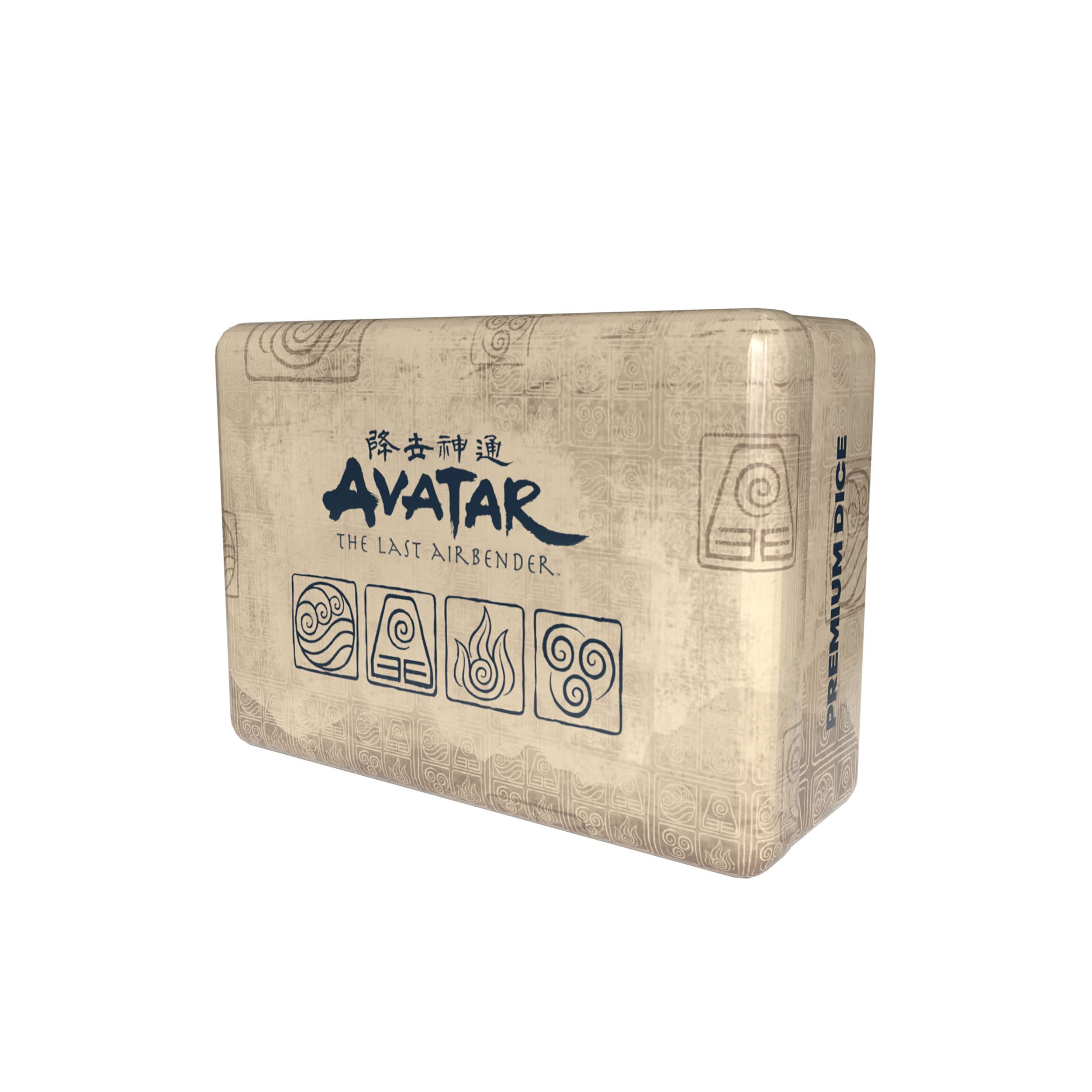 Foto 5 pulgar | Set De Dados Usaopoly Avatar The Last Airbender Con Funda De Hojalata - Venta Internacional.