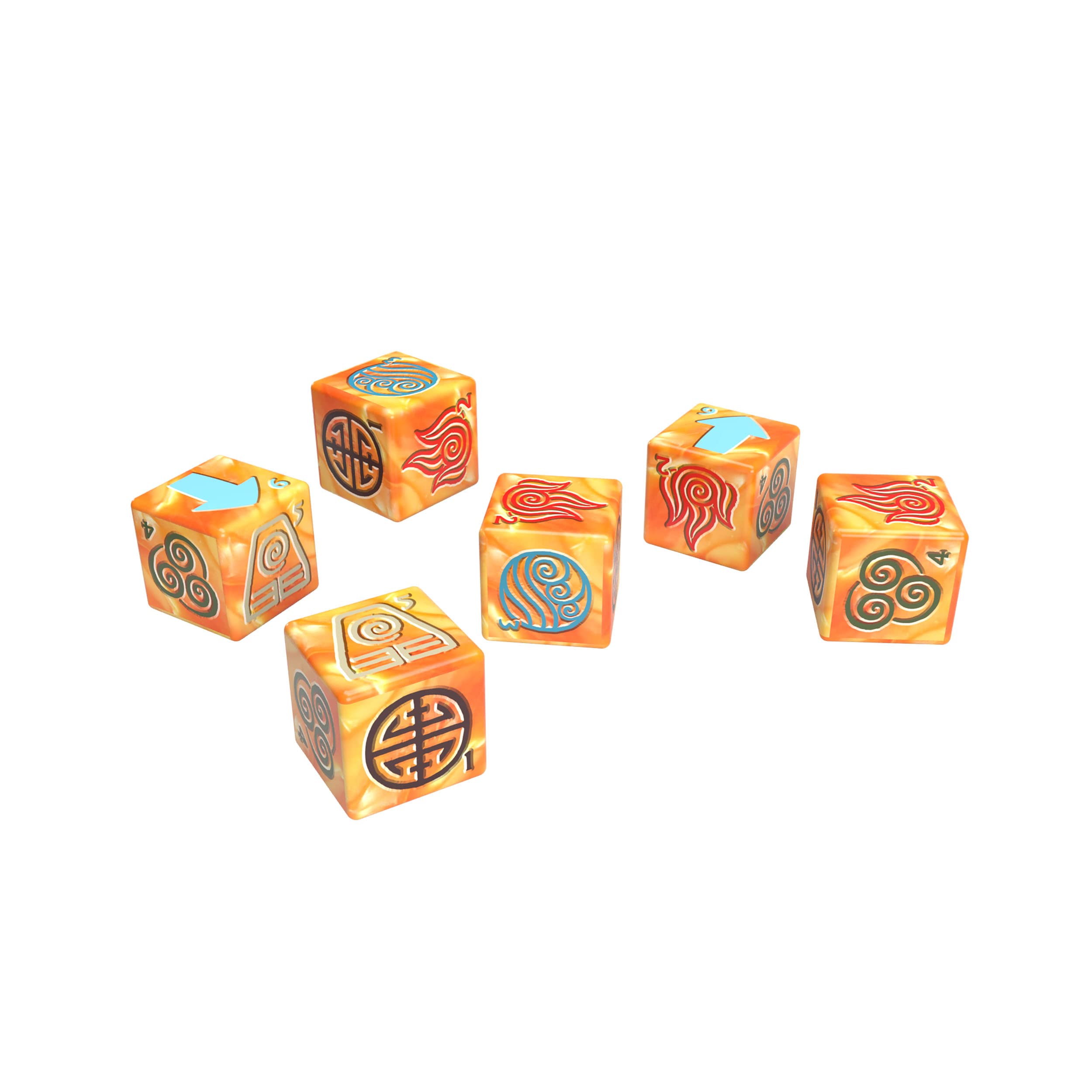 Foto 5 | Set De Dados Usaopoly Avatar The Last Airbender Con Funda De Hojalata - Venta Internacional.
