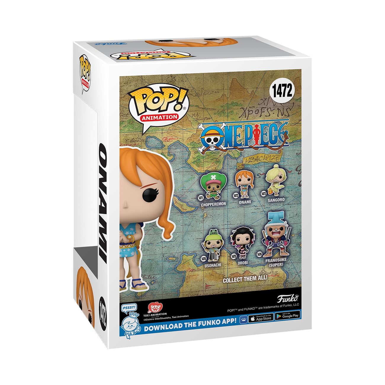 Foto 4 pulgar | ¡funko Pop! Figura Animada De Onami (wano) De One Piece - Venta Internacional.