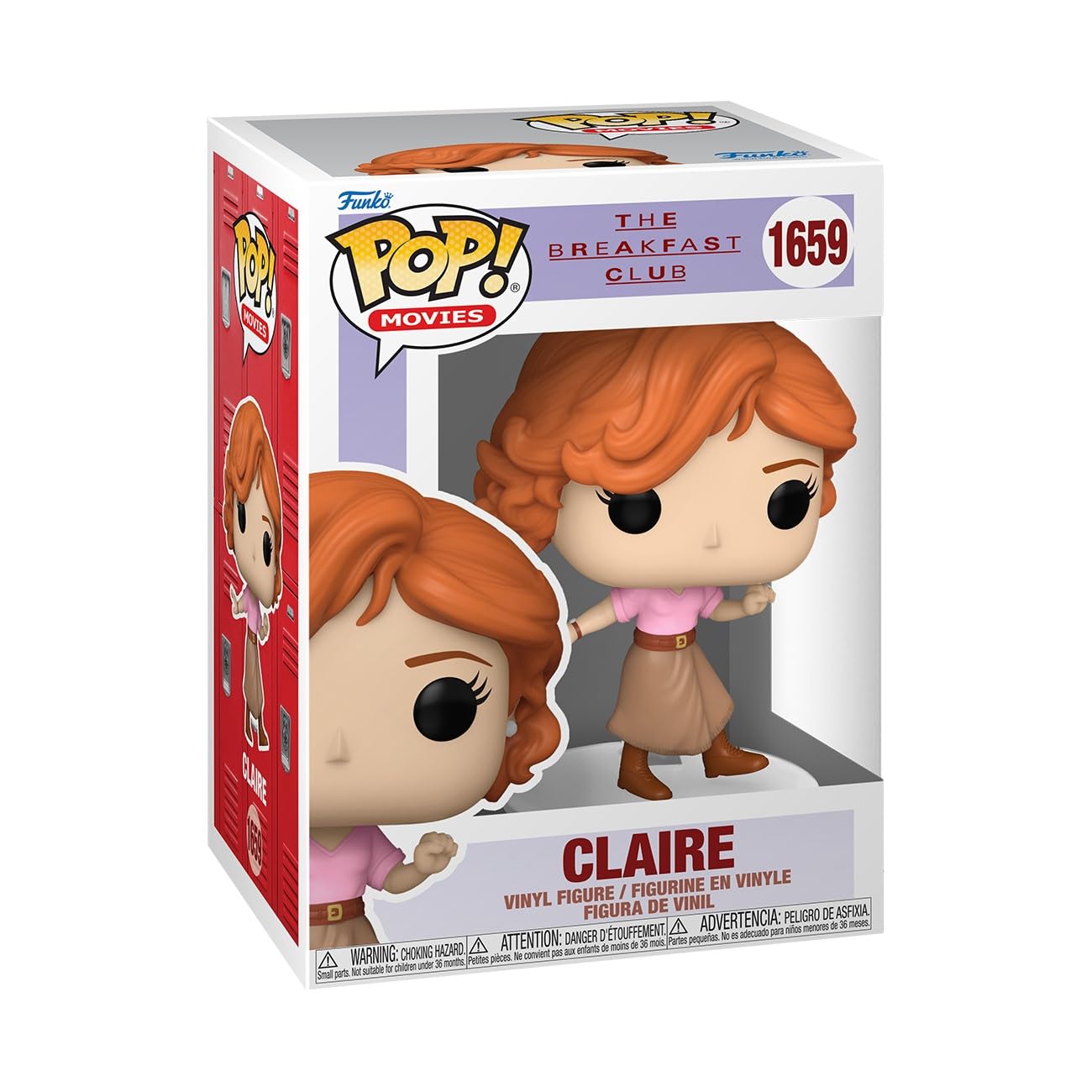 Foto 2 pulgar | Figura Claire De Funko Pop Movies The Breakfast Club, 10,5 Cm - Venta Internacional.