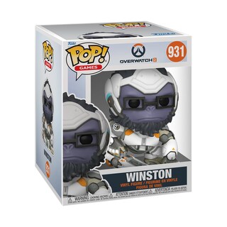 Foto 1 | ¡funko Pop! Figura De Vinilo Winston De Super Overwatch 2, 16 Cm - Venta Internacional.
