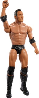 Foto 1 | Figura De Acción Mattel Wwe The Rock De 15 Cm Con 10 Articulaciones - Venta Internacional.