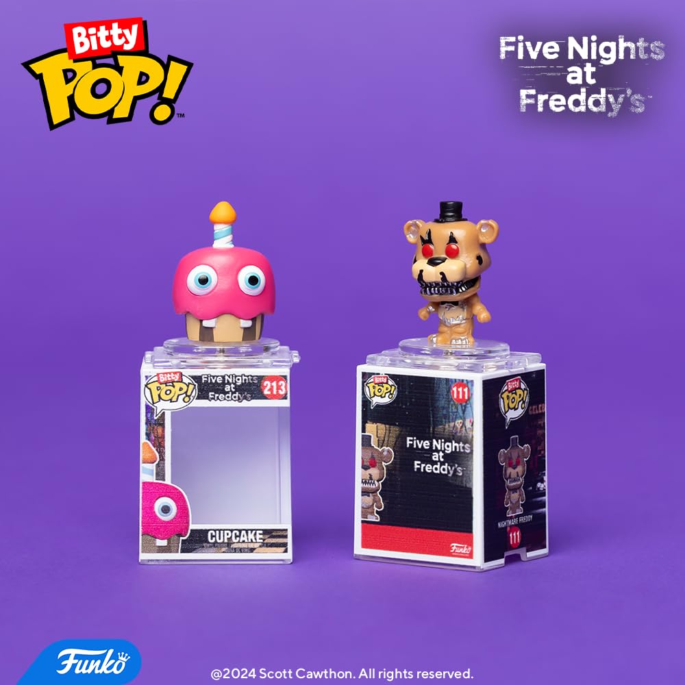 Foto 5 | Paquete De 4 Minijuguetes Coleccionables Funko Bitty Pop! ¡cinco Noches - Venta Internacional.